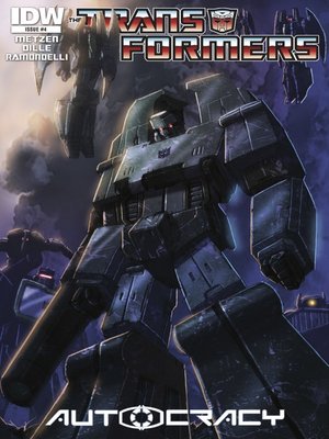 cover image of Transformers: Autocracy (2012), Issue 4